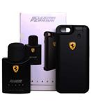 ست عطر مردانه فراری اسکودریا بلک و کاور آیفون Ferrari Scuderia Black EDT For Men