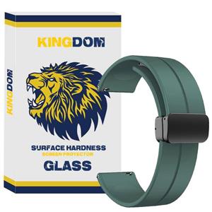 بند کینگدام مدل Silicone Magnetic  مناسب برای ساعت هوشمند هایلو RS4 / RS4 PLUS