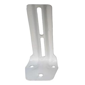 پایه نگهدارنده میله پرده مدل دیواری دوبل L12 بسته دو عددی