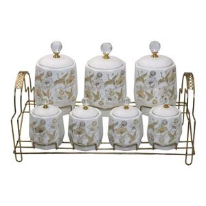 ست پاسماوری 7 پارچه مدل دیاموند کد 3304