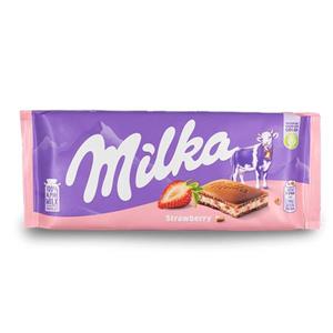 شکلات توت فرنگی میلکا  - 85 گرم