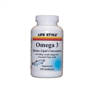 سافت ژل امگا 3 فیش اویل لایف استایل 120 عددی Omega3 Fish Oil Life Style 120 Soft Gels