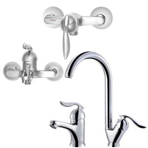 ست شیرآلات پادرا مدل گاما کد CR مجموعه 4 عددی