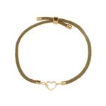 دستبند طلا 18 عیار زنانه مدوپد مدل اسم آتوسا کد DB20-11315