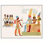 پوستر مدل چاپ مصر باستان هنر مصری