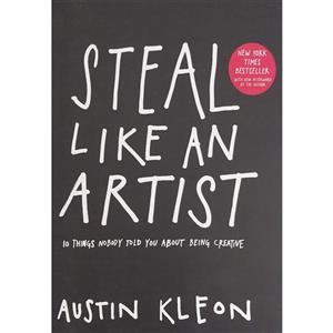 کتاب steal like an artist اثر Austin Kleon انتشارات معیار علم 