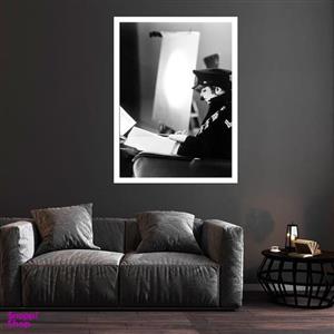 تابلو بکلیت طرح مایکل جکسون مدل قاب شاسی W-S9880