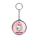 جاکلیدی خندالو طرح هلو کیتی Hello Kitty مدل دوطرفه کد 2474024735