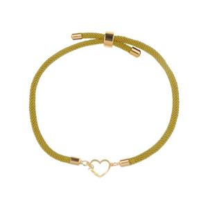 دستبند طلا 18 عیار زنانه مدوپد مدل اسم اسانا asana کد DB14 11334 