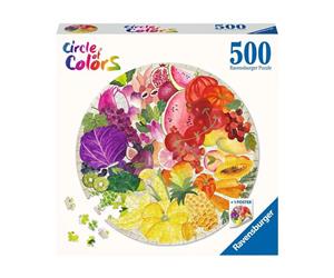 پازل 500 تکه راونزبرگر مدل Circle of Colors Fruits and Vegetables کد 17169