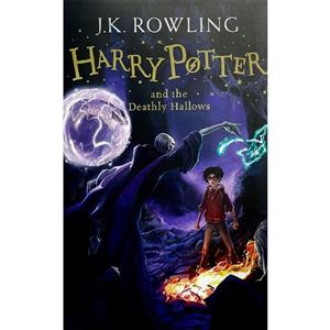 کتاب Harry Potter and the deathly hallows اثر J.K.Rowling انتشارات معیار علم جلد 1 