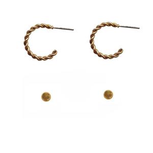 گوشواره زنانه آی ام مدل SMR 0210 مجموعه 2 عددی