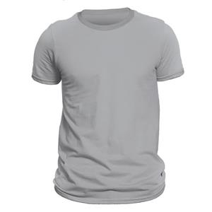 تی شرت آستین کوتاه مردانه کد 1QGY رنگ طوسی 