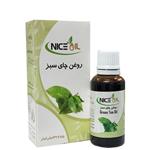 روغن بدن جی\r\nنایس\r\nاٌیل مدل چای سبز حجم 30 میلی لیتر