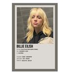 پوستر مدل بیلی آیلیش Billie Eilish کد 483