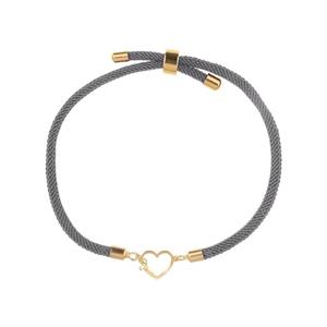دستبند طلا 18 عیار زنانه مدوپد مدل اسم کارن karen کد DB21-11233 