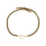 دستبند طلا 18 عیار زنانه مدوپد مدل اسم هایکا hayka کد DB20-11136