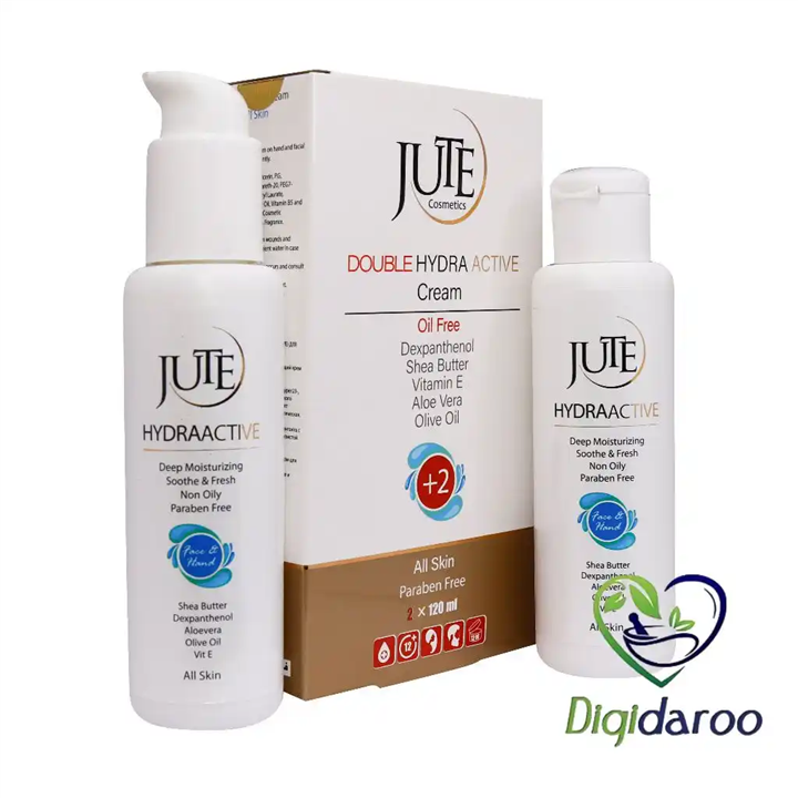 کرم آبرسان هیدرا اکتیو دست و صورت ژوت حجم 120 میل