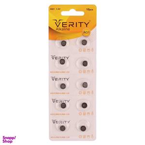 باتری ساعت وریتی مدل LR621 AG1 364 بسته 10 عددی