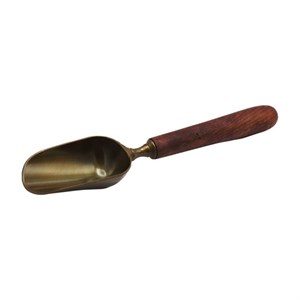 قاشق آجیل خوری مدل دسته چوبی کد YP-24CM-103