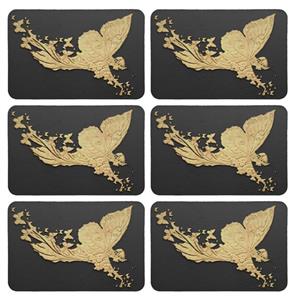 زیربشقابی طرح کلاسیک کد 8844 بسته 6 عددی