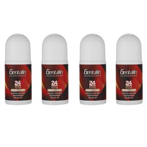 رول ضد تعریق جنتالین مدل AVENTUS حجم 70 میلی لیتر بسته 4 عددی