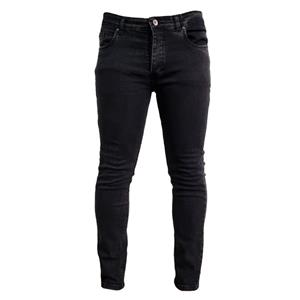 شلوار جین مردانه مدل لاکارینو کد Denim رنگ ذغالی 