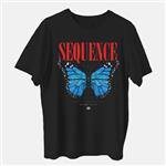 تی شرت آستین کوتاه دخترانه مدل butterfly کد z279