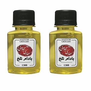 روغن بادام تلخ عطاری مجذوبی کد 16 وزن 120 گرم بسته 2 عددی