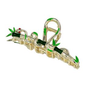 کلیپس مو زنانه مدل مار روی چوب بامبو کد G_Lnd_1393