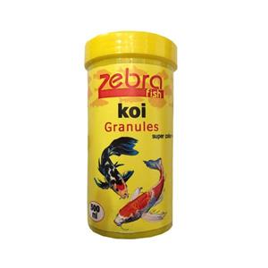 غذای ماهی زبرا مدل Koi Granules وزن 500 گرم