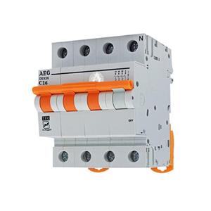 فیوز مینیاتوری سه فاز 16 آمپر آ ا گ مدل DE93-C16 N