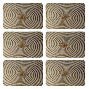 زیربشقابی طرح کلاسیک کد 8852 بسته 6 عددی