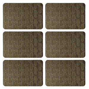 زیربشقابی طرح کلاسیک کد 8857 بسته 6 عددی