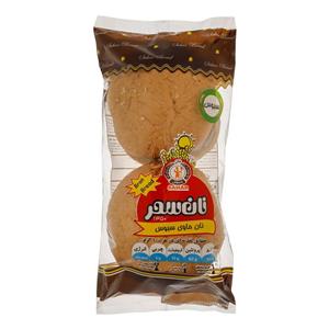 نان همبرگر سبوس دار نان سحر - 160 گرم بسته 2 عددی