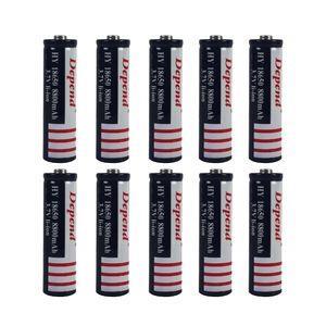 باتری لیتیوم یون قابل شارژ دیپند مدل HY ظرفیت 8800 میلی آمپر ساعت بسته 10 عددی