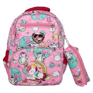 کوله پشتی مدل یونیکورن کد 1397 به همراه جامدادی