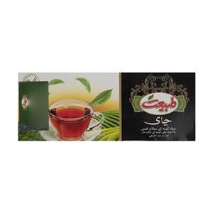 چای سیاه کیسه طبیعت بسته 25 عددی Tabiat Black Tea Bag Pack Of 