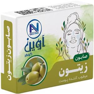 صابون شستشو آوین گوهر مدل زیتون سبز وزن 75 گرم