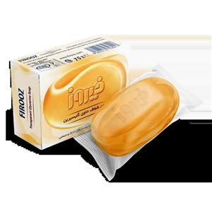 صابون شستشو فیروز مدل نارگیل و گلیسیرینه وزن 100 گرم بسته 2 عددی