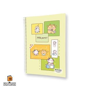 دفتر زبان 60 برگ پیتیکو کد 172604-4