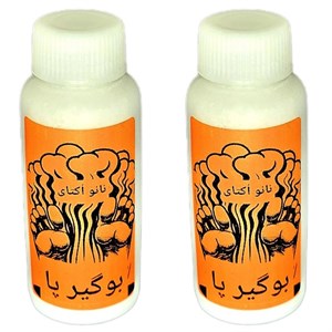 پودر بوگیر کفش نانو اکتای مدل Economic بسته 2 عددی