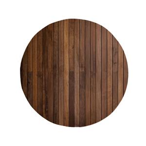 پادری مدل دایره طرح چوب کد 5265 سایز 90 × 90 سانتی متر