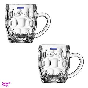 لیوان لومینارک مدل بشکه بریتانیا 10OZ بسته دو عددی