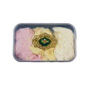 پشمک سه طعم سنتی علی بابا - 375 گرم
