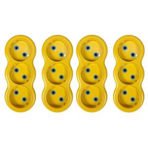 سه راهی برق زیمنس مدل فانتزی کد Z4 مجموعه 4 عددی