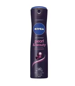 اسپری ضد تعریق زنانه نیوآ مدل BLACK PERALS PERFUME حجم 150 میلی لیتر