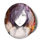 آینه جیبی خندالو طرح توکا کریشیما انیمه توکیو غول Tokyo Ghoul مدل تاشو کد 11893