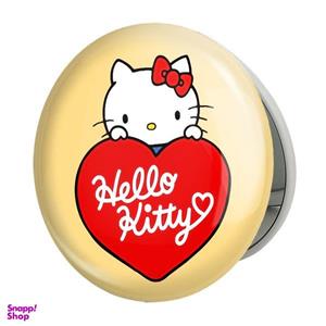 آینه جیبی خندالو طرح هلو کیتی مدل تاشو کد 24726