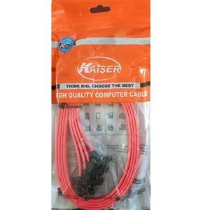 کابل دیتا SATA کایزر مدل ka4 بسته 4 عددی